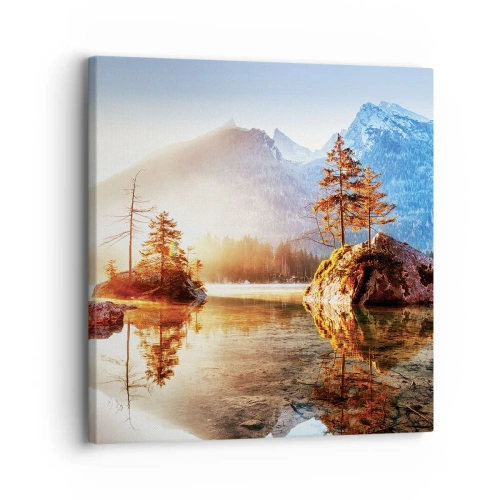Impression sur toile - Image sur toile - La nature sous un nouveau jour - 30x30 cm