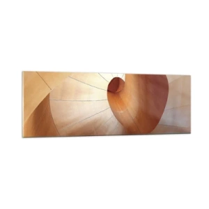 Impression sur verre - Image sur verre - Serpentin architectural - 90x30 cm