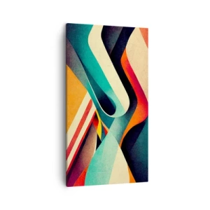 Impression sur toile - Image sur toile - Composition intense - 45x80 cm