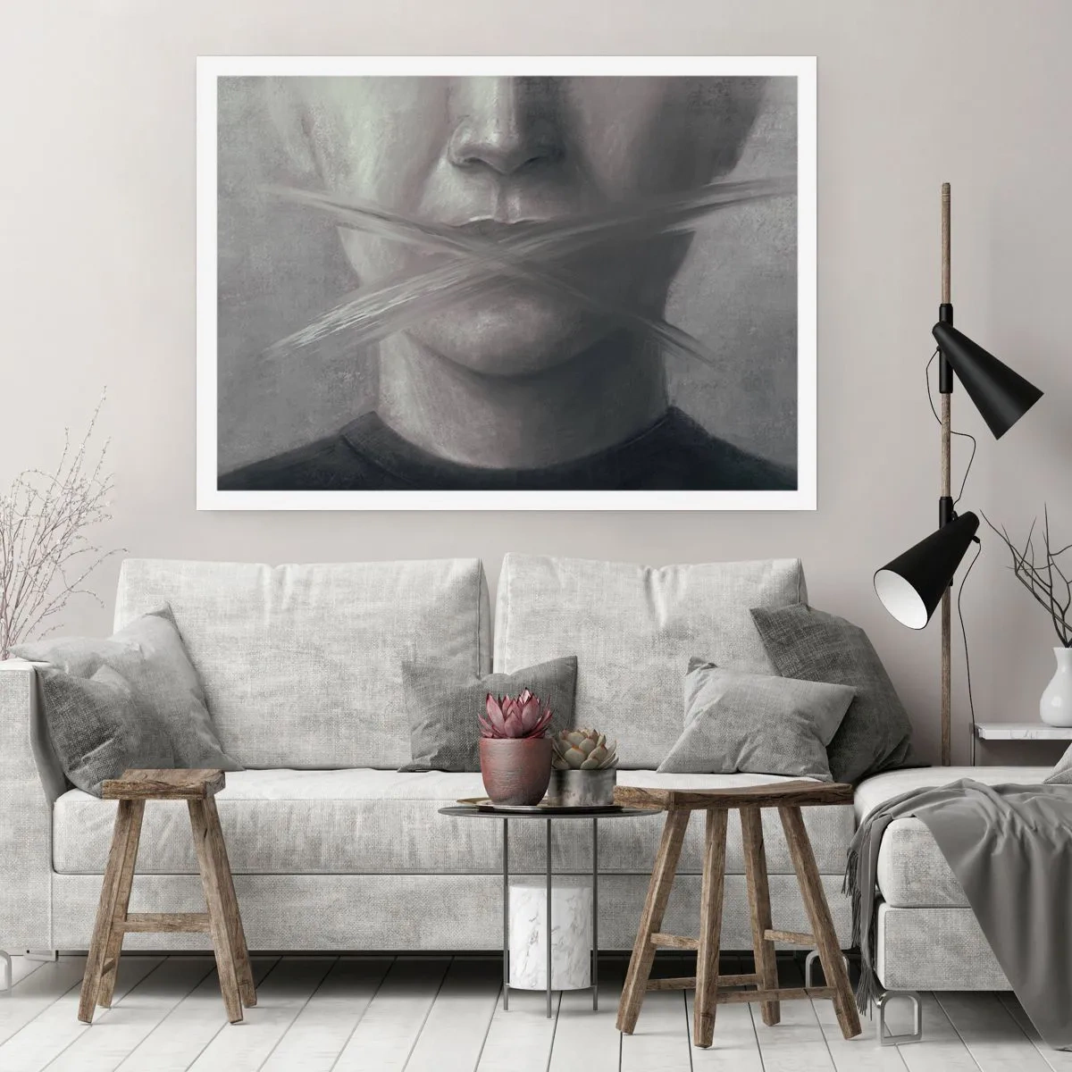 Affiche - Poster - Sans mot - 40x30 cm