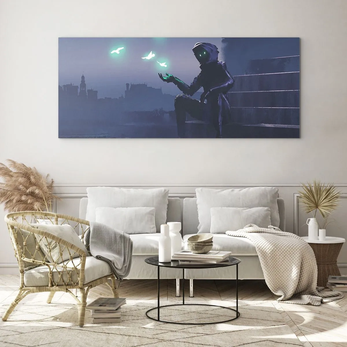 Impression sur verre - Image sur verre - La vie reviendra - 100x40 cm