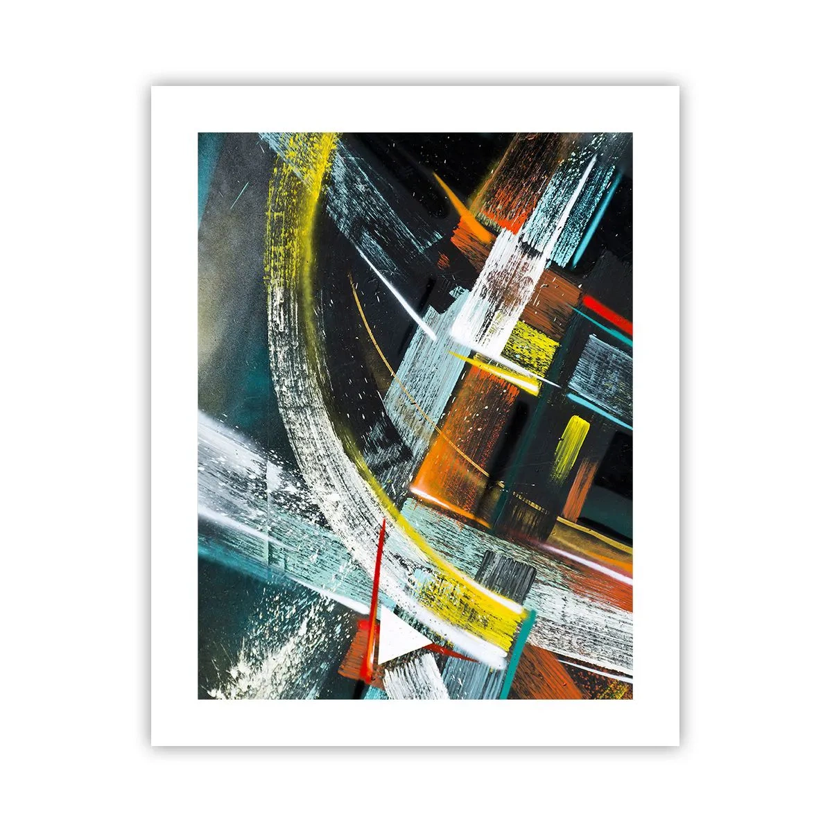 Affiche - Poster - L'énergie du mouvement - 40x50 cm