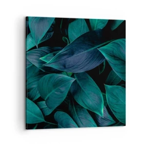 Impression sur toile - Image sur toile - le vert lui-même - 50x50 cm