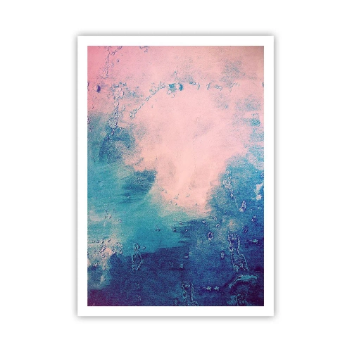 Affiche - Poster - Etreintes bleues - 70x100 cm