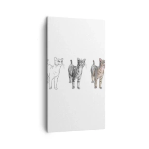 Impression sur toile - Image sur toile - Leçon de dessin - 45x80 cm