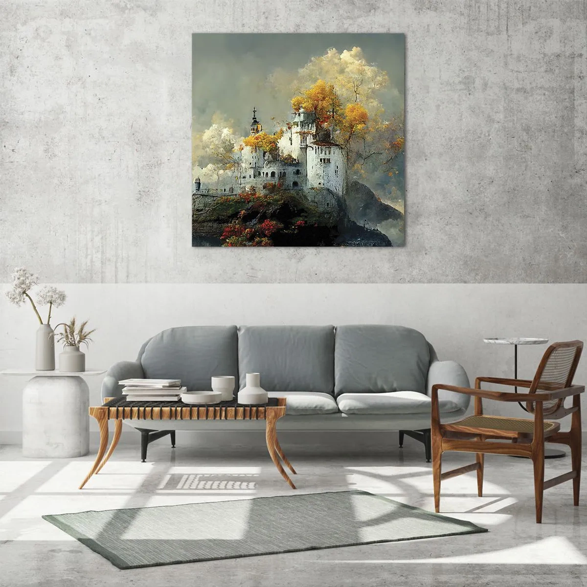 Impression sur verre - Image sur verre - Le début d'une histoire romantique - 30x30 cm