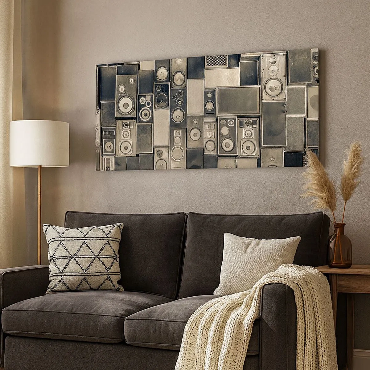 Impression sur toile - Image sur toile - Tout va bien - 100x40 cm