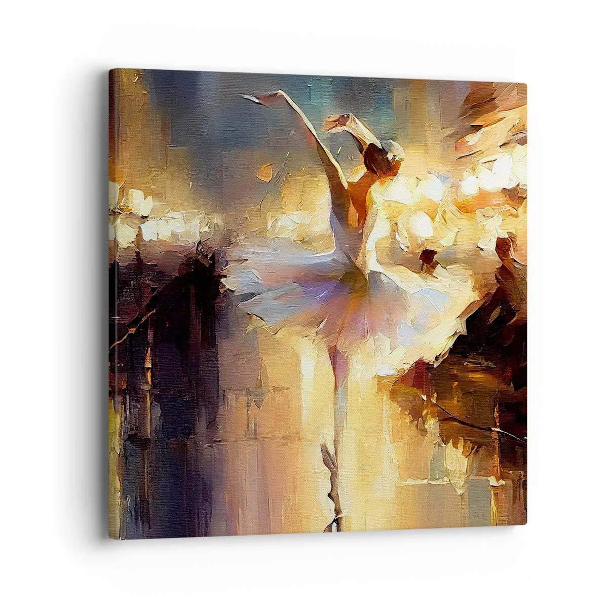 Impression sur toile - Image sur toile - Miracle dans la rue - 40x40 cm