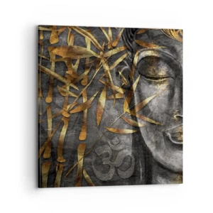 Impression sur toile - Image sur toile - Ressentir le calme - 70x70 cm