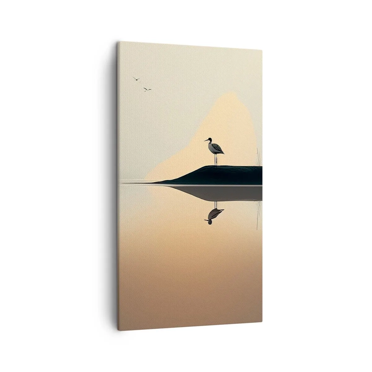 Impression sur toile - Image sur toile - Le seigneur du lac - 45x80 cm