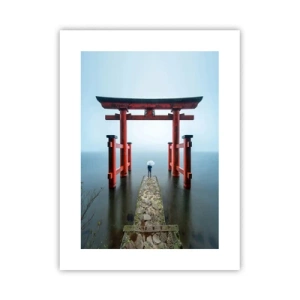 Affiche - Poster - Rêverie japonnaise - 30x40 cm