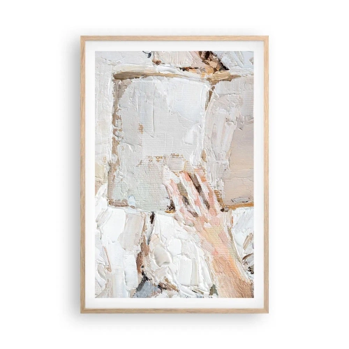 Affiche dans un chêne clair - Poster - Dans un autre monde - 61x91 cm