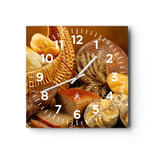 Horloge murale - Pendule murale - On s'en est encore sorti - 30x30 cm