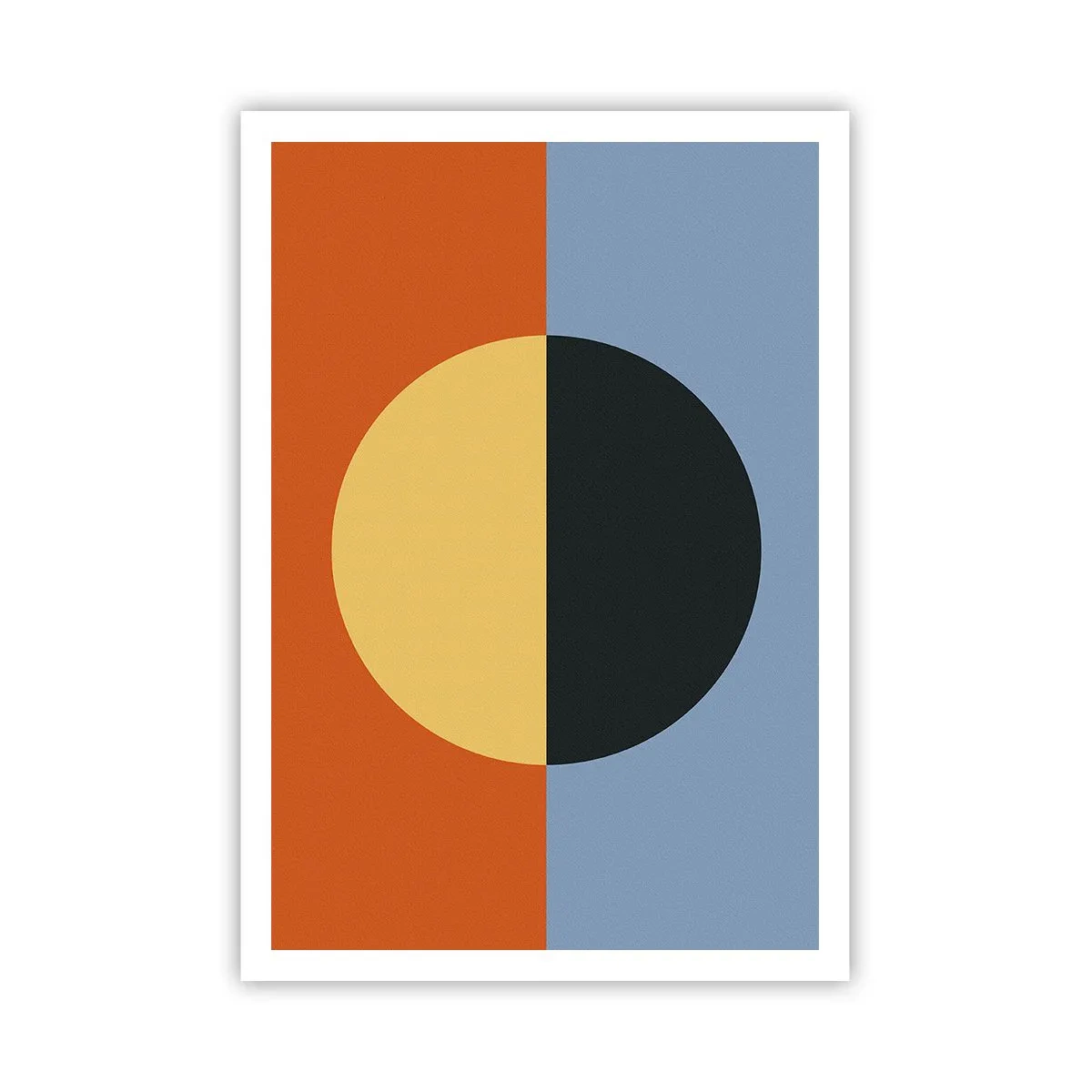 Affiche - Poster - Composition de chaleur et de fraîcheur - 70x100 cm