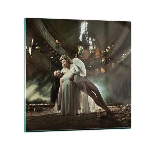 Impression sur verre - Image sur verre - L'esprit du théâtre ancien - 50x50 cm