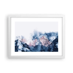 Affiche dans un cadre blanc - Poster - Ce sont des sommets ! - 40x30 cm