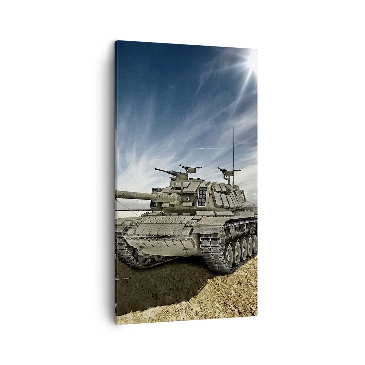 Impression sur toile - Image sur toile - Un rêve militaire - 45x80 cm