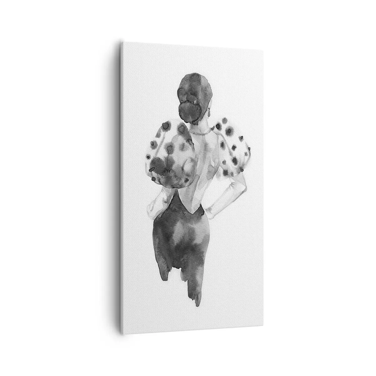 Impression sur toile - Image sur toile - Elle est passée juste à côté - 55x100 cm