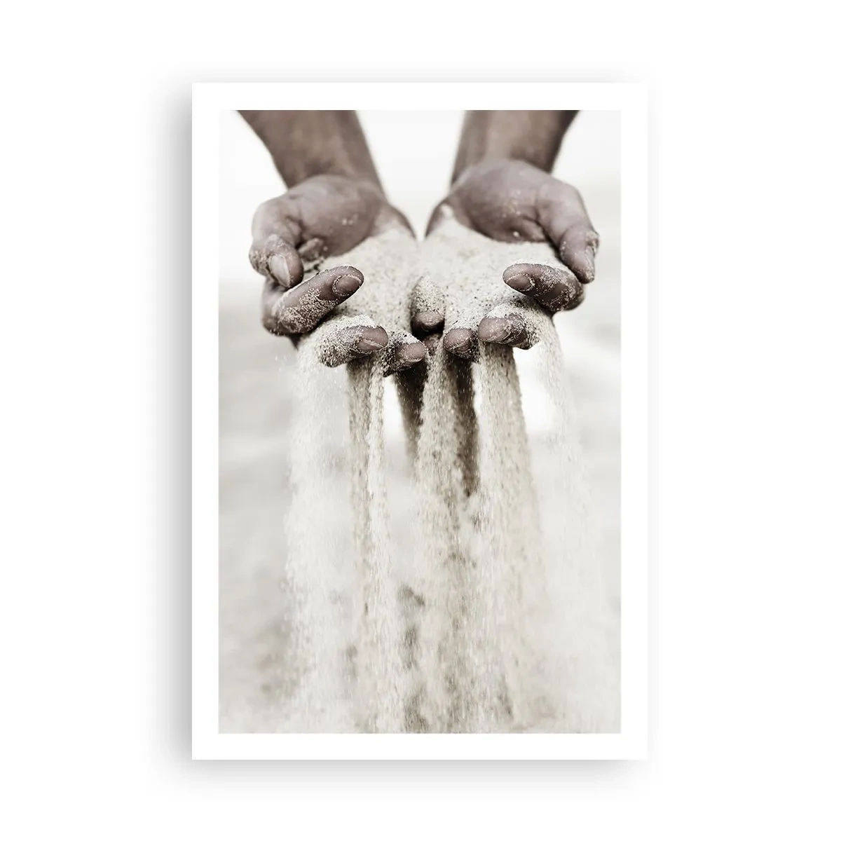 Affiche - Poster - Avec ces mains… - 61x91 cm