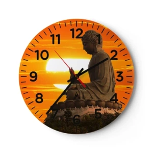Horloge murale - Pendule murale - Aucune peur du monde - 30x30 cm