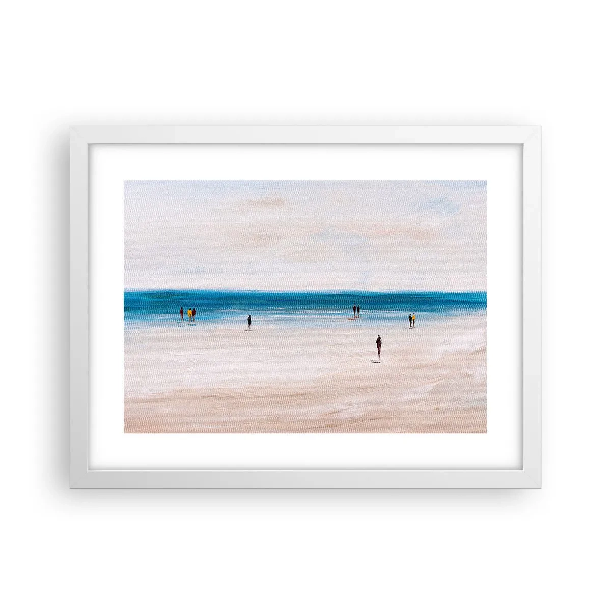 Affiche dans un cadre blanc - Poster - Un besoin naturel - 40x30 cm