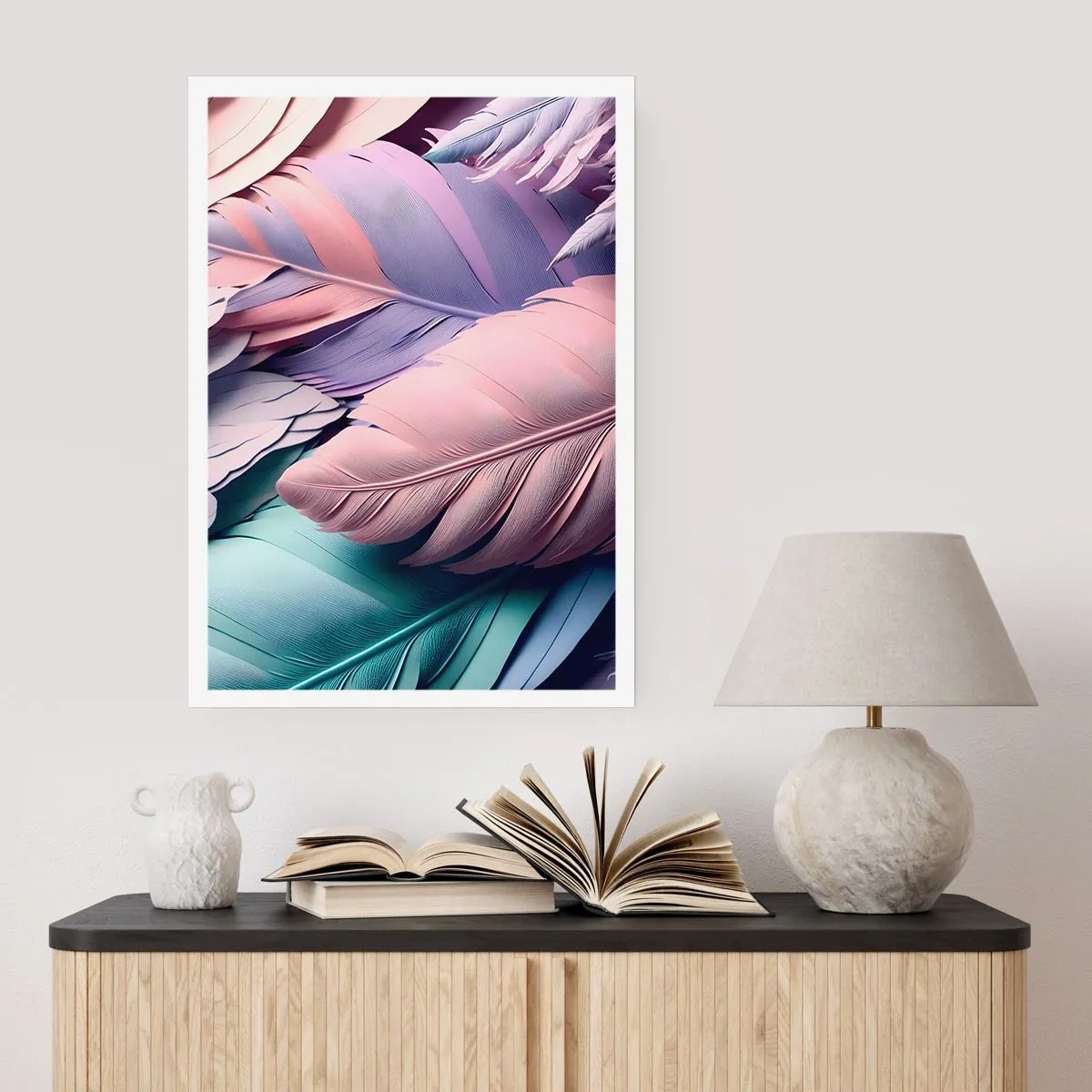 Affiche - Poster - Oiseau chic - 30x40 cm