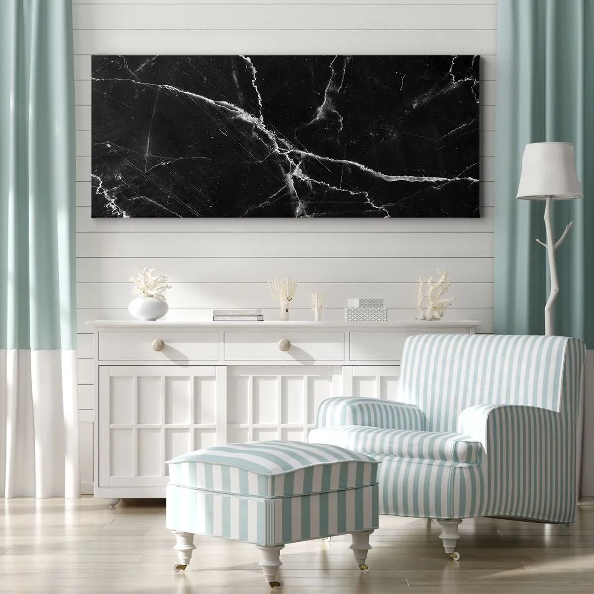 Impression sur toile - Image sur toile - La vie secrète de la pierre - 90x30 cm