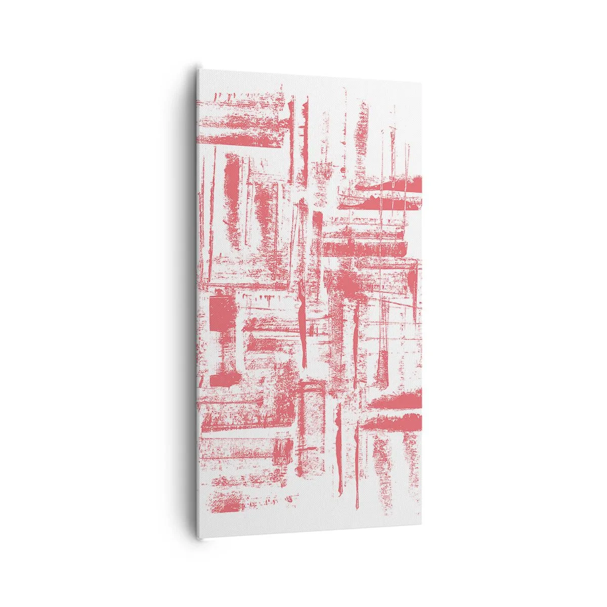 Impression sur toile - Image sur toile - La ville rouge - 65x120 cm