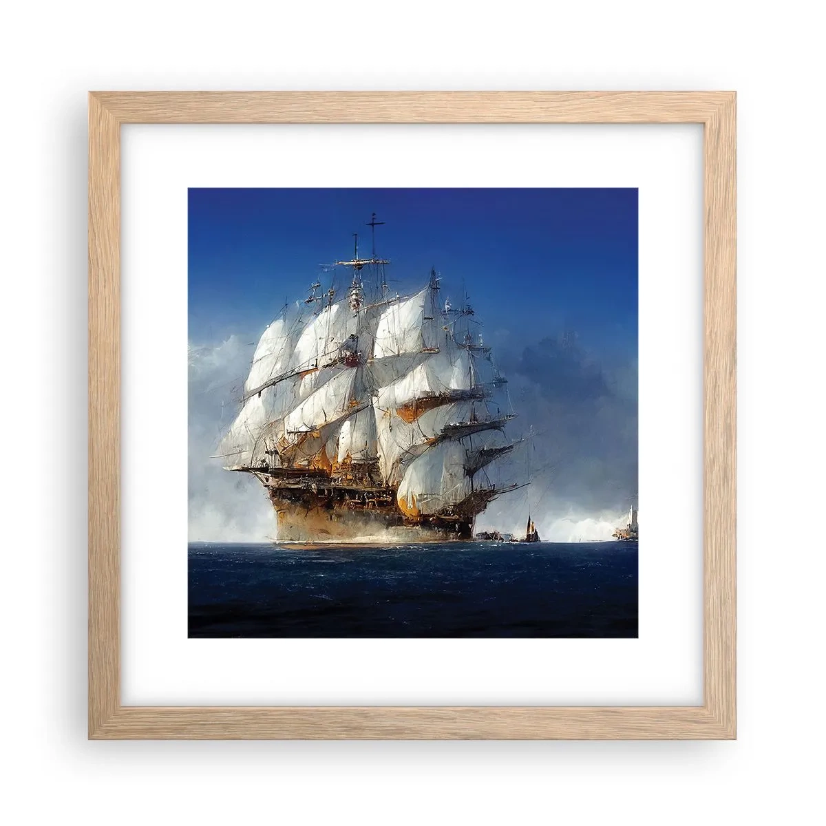 Affiche dans un chêne clair - Poster - La grande gloire ! - 30x30 cm