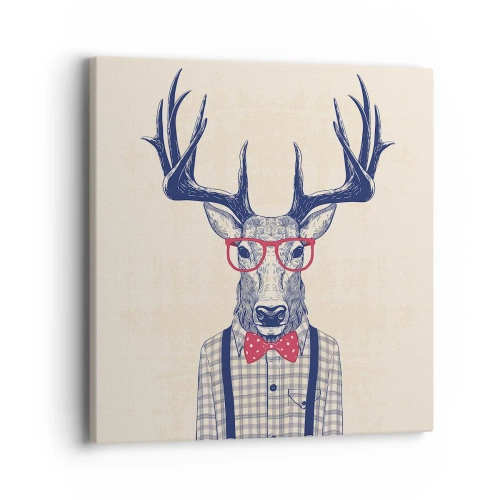 Impression sur toile - Image sur toile - Une extravagance amusante - 40x40 cm