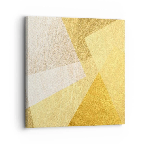 Impression sur toile - Image sur toile - Météo géométrique - 30x30 cm