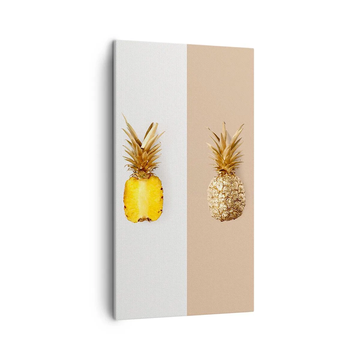 Impression sur toile - Image sur toile - Ananas pour nous - 45x80 cm
