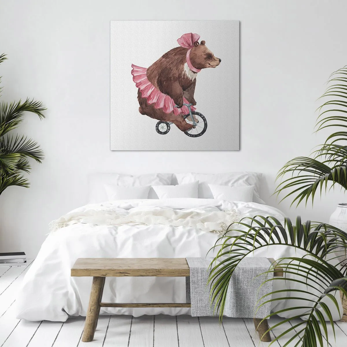 Impression sur toile - Image sur toile - Quel cirque ! - 60x60 cm